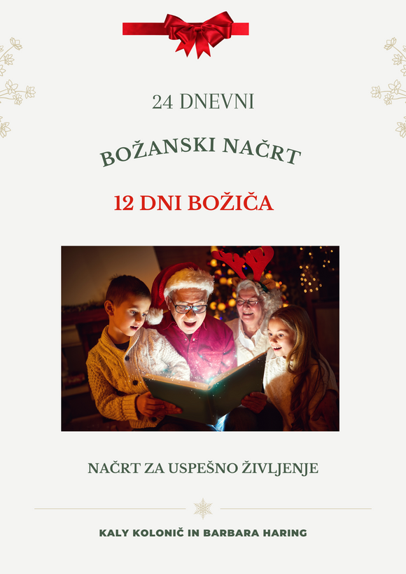 12 DNI BOŽIČA: 24 DNEVNI BOŽANSKI NAČRT