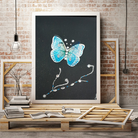 Energijska slika - prodajni hit- personalizirana s 3D metuljem