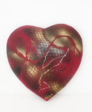 Red heart- Energijska slika v obliki srca na platnu